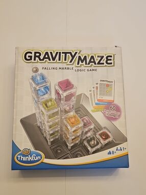 ThinkFun Gravity Maze Falling Marble Logic Game - Multicolor GUC